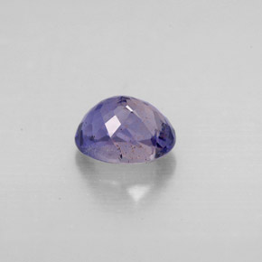 Iolite naturale viola da 0,92 ct, taglio ovale, VS-SI