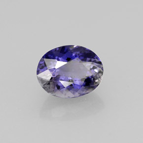 Iolite Viola naturale da 0.70 ct, Taglio ovale, VS-SI