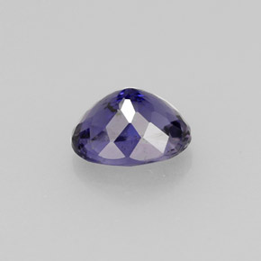 Iolite Viola naturale da 0.70 ct, Taglio ovale, VS-SI