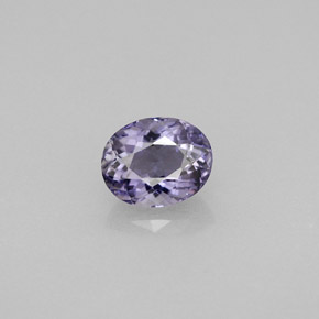 Iolite naturale blu da 0,73 ct, taglio ovale, VS