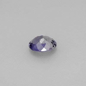 Iolite naturale viola da 0,52 ct, taglio ovale, VVS-VS