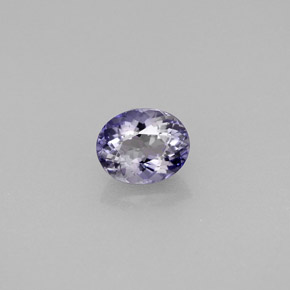 Iolite Viola Blu naturale da 0.59 ct, Taglio ovale, VS