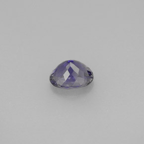 Iolite naturale viola da 0,52 ct, taglio ovale, VS