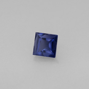 Iolite naturale blu da 0,36 ct, trasparente, trasparente/traslucido
