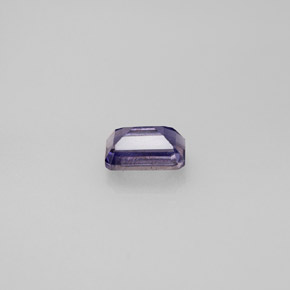 Iolite naturale blu da 0,52 ct, taglio smeraldo, VS