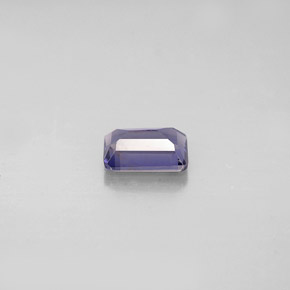 Iolite Viola Blu naturale da 0.51 ct, Taglio smeraldo, VS