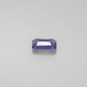 Iolite Viola Blu naturale da 0.40 ct, Taglio smeraldo, VS