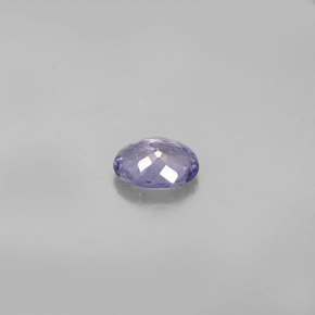 Iolite naturale blu da 0,57 ct, taglio ovale, VVS-VS