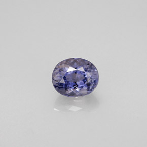 Iolite Viola Blu naturale da 0.44 ct, Taglio ovale, VS