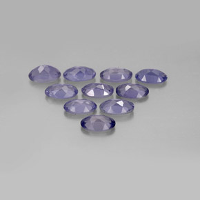 Iolite naturale blu da  ct, taglio ovale, VS