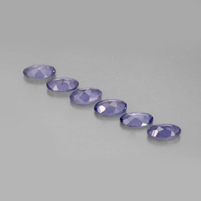 Iolite naturale blu da  ct, taglio ovale, VS