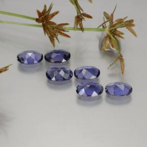 Iolite naturale blu da  ct, taglio ovale, VS