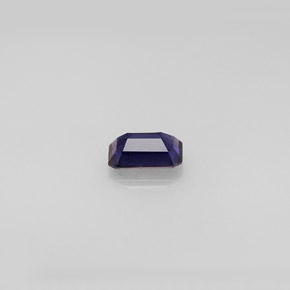 Iolite naturale blu da 0,41 ct, taglio smeraldo, VS