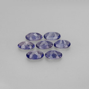 Iolite naturale blu da  ct, taglio ovale, VS