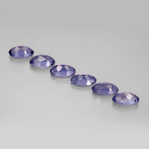 Iolite naturale blu da  ct, taglio ovale, VS