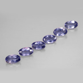 Iolite naturale blu da  ct, taglio ovale, VS