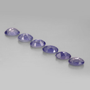 Iolite naturale blu da  ct, trasparente, trasparente/traslucido