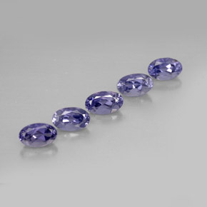 Iolite naturale blu da  ct, taglio ovale, VS