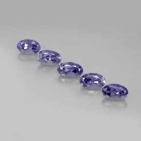 Iolite naturale blu da  ct, taglio ovale, VS