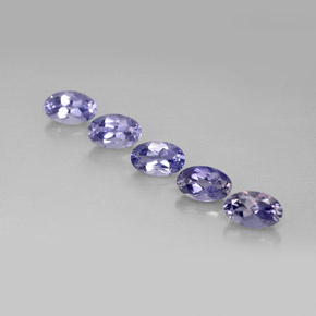 Iolite naturale blu da  ct, taglio ovale, VS