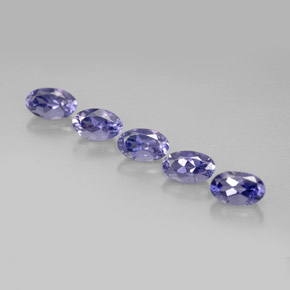 Iolite naturale blu da  ct, taglio ovale, VS
