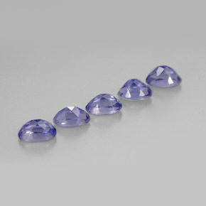 Iolite naturale blu da  ct, taglio ovale, VS