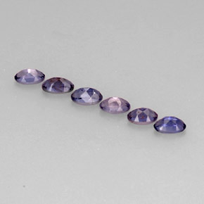 Iolite naturale blu da  ct, taglio ovale, VS
