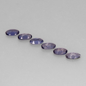 Iolite naturale blu da  ct, taglio ovale, VS