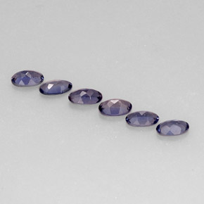Iolite naturale blu da  ct, taglio ovale, VS