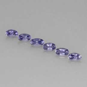 Iolite naturale blu da  ct, taglio ovale, VS