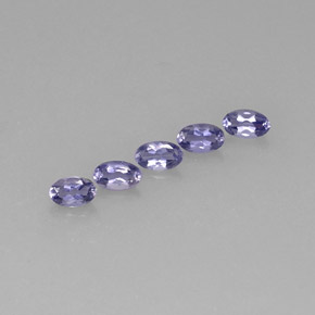 Iolite naturale blu da  ct, taglio ovale, VS