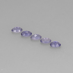 Iolite naturale blu da  ct, taglio ovale, VS