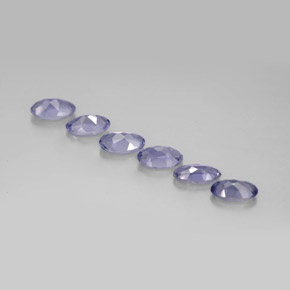 Iolite naturale blu da  ct, taglio ovale, VS