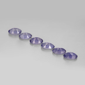 Iolite naturale blu da  ct, taglio ovale, VS