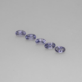 Iolite naturale blu da  ct, taglio ovale, VS