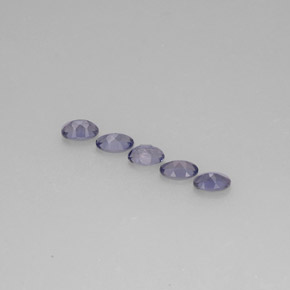 Iolite naturale blu da  ct, taglio ovale, VS