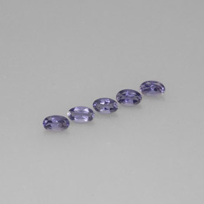 Iolite naturale blu da  ct, taglio ovale, VS