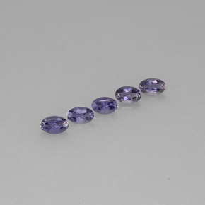 Iolite naturale blu da  ct, taglio ovale, VS