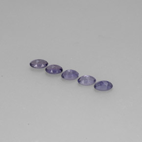 Iolite naturale blu da  ct, taglio ovale, VS