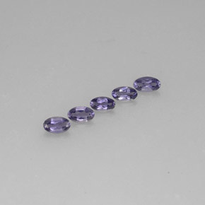 Iolite naturale blu da  ct, taglio ovale, VS