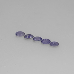 Iolite naturale blu da  ct, taglio ovale, VS