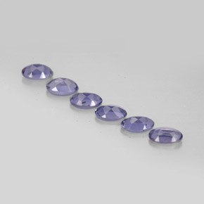 Iolite naturale blu da  ct, taglio ovale, VS