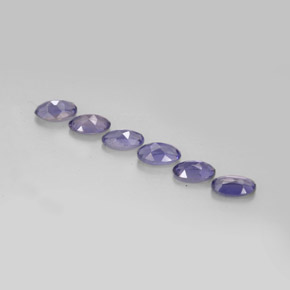 Iolite naturale blu da  ct, taglio ovale, VS