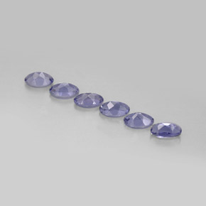 Iolite naturale blu da  ct, taglio ovale, VS