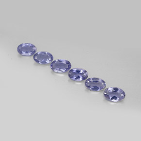 Iolite naturale blu da  ct, taglio ovale, VS