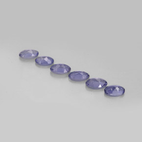 Iolite naturale blu da  ct, taglio ovale, VS