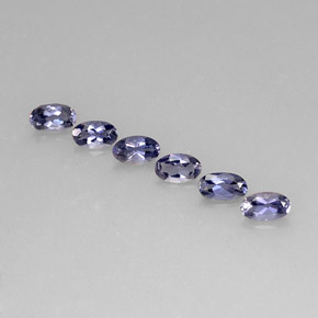 Iolite naturale blu da  ct, taglio ovale, VS