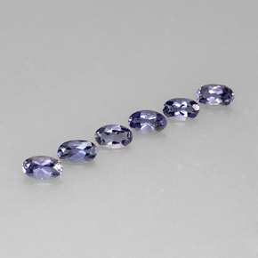 Iolite naturale blu da  ct, taglio ovale, VS