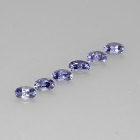 Iolite naturale blu da  ct, taglio ovale, VS