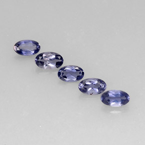 Iolite naturale blu da  ct, taglio ovale, VS